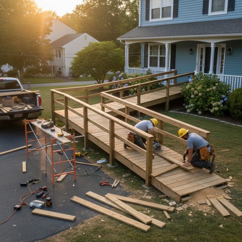 Disability Ramp Installation in Wilmington, NC