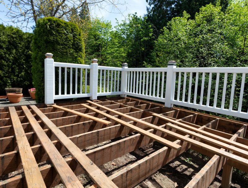 Ground Level Deck Construction in Redmond, WA