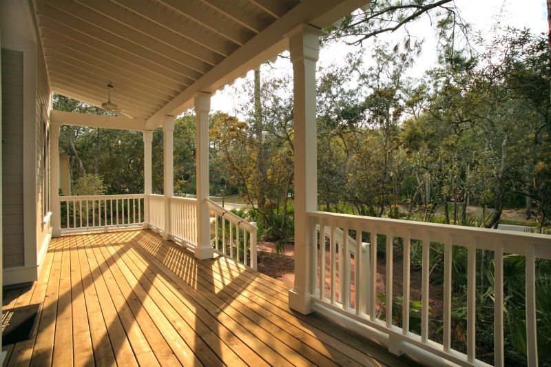 Wood Porch Construction in Stamford, CT