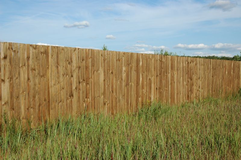 wood fencing