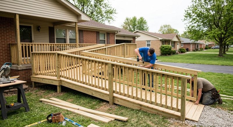 Accessible Ramp Installation in Conroe, TX