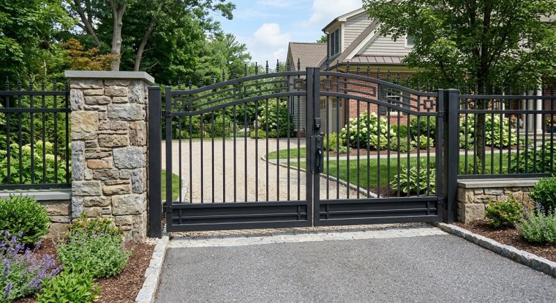 Aluminum Gate Installation in South Houston, TX