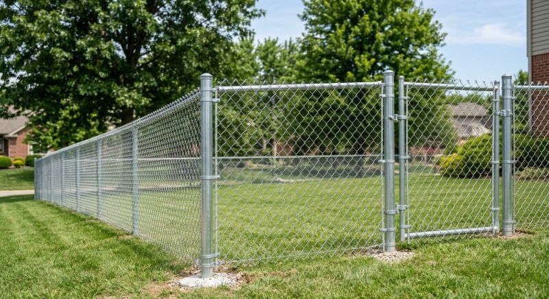 Chain Link Fence Replacement in Roseville, CA