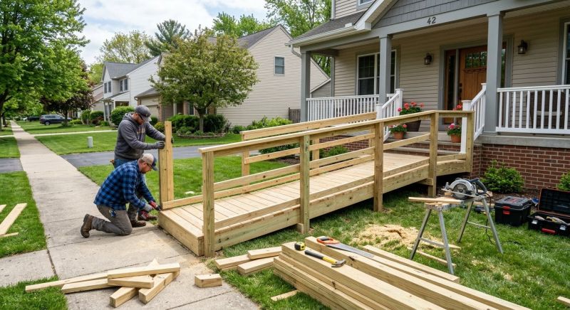 Church Ramp Installation in Conroe, TX