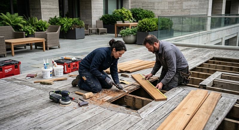 Commercial Deck Repair in Redmond, WA