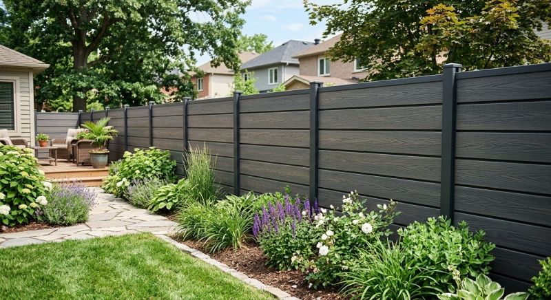 Composite Fence Installation in Des Moines, IA