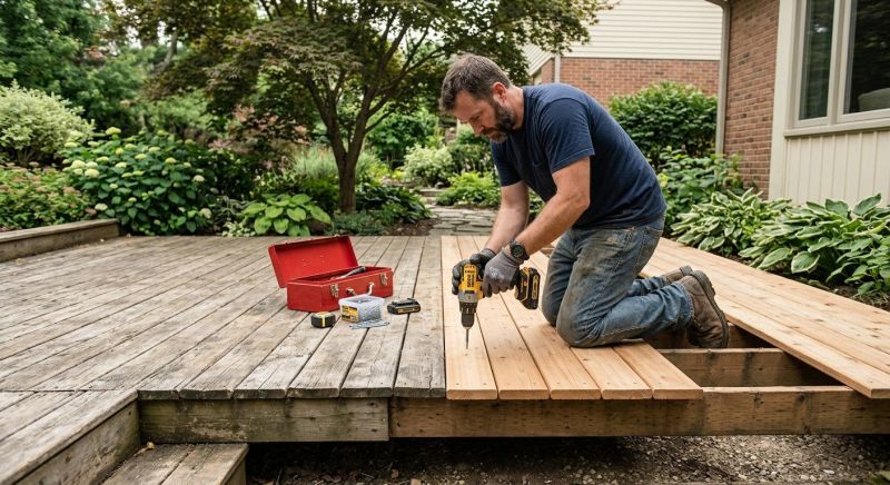 Deck Floor Replacement in Seattle, WA