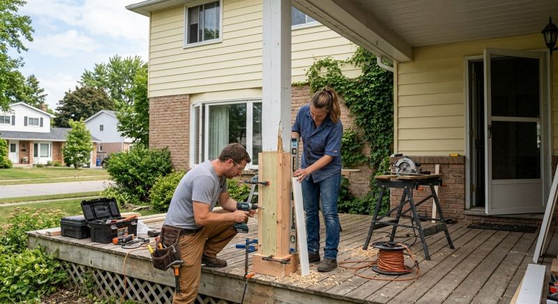 Deck Spindle Repair in Redmond, WA