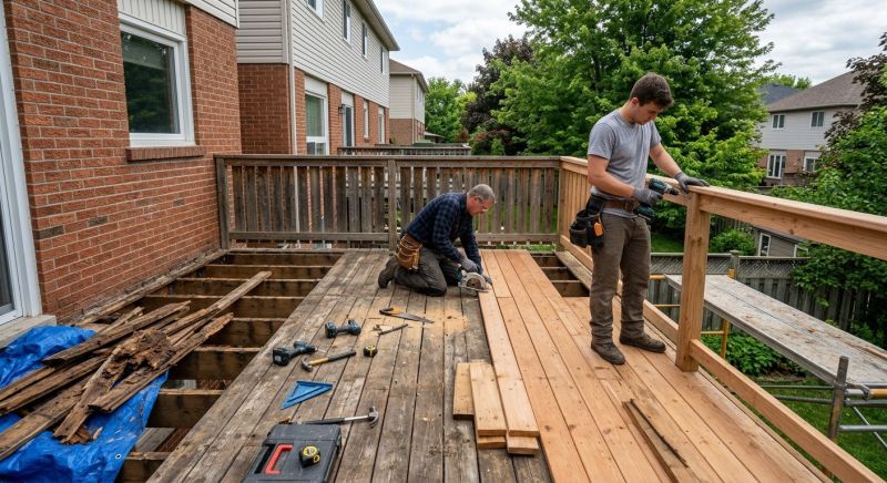 Deck Stairs Repair in Seattle, WA