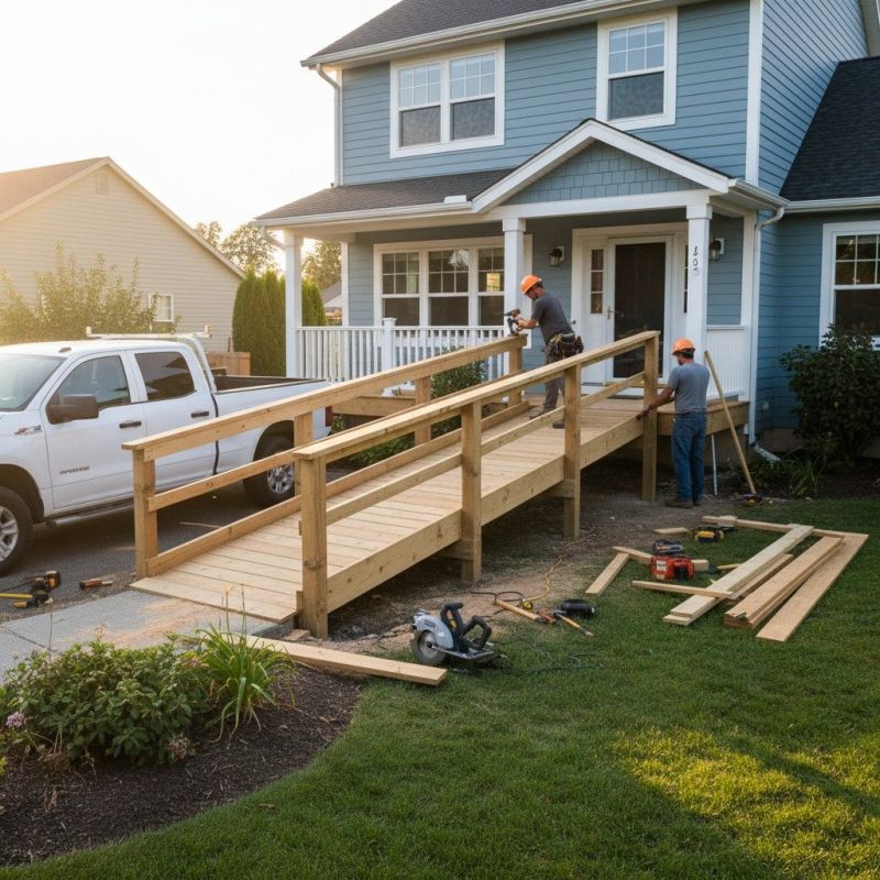 Disability Ramp Installation in Wilmington, NC