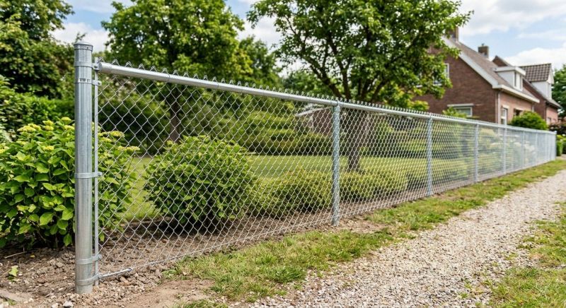 Galvanized Fence Installation in Sacramento, CA