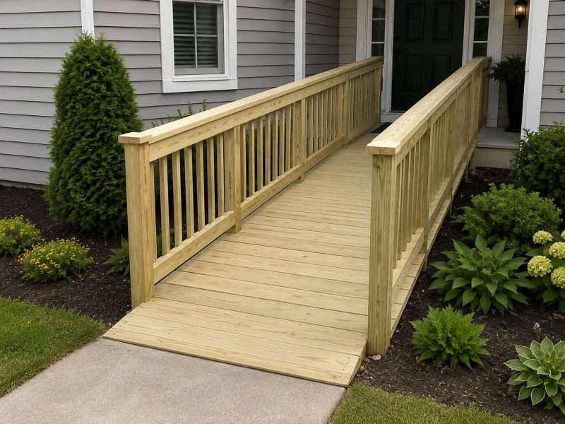 Handicap Ramp Replacement in Kansas City, KS