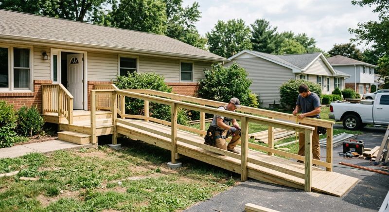 Handicap Ramp Replacement in Wilmington, NC