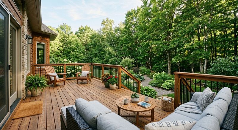 Hardwood Deck Installation in Stamford, CT