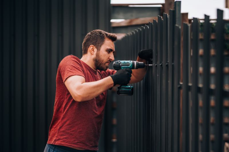 Metal Fence Construction in Alpharetta, GA