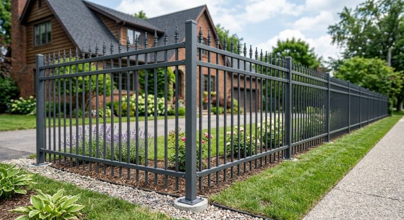 Metal Fence Installation in Alpharetta, GA