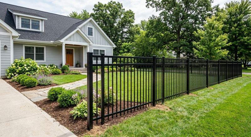 Metal Fence Installation in Des Moines, IA