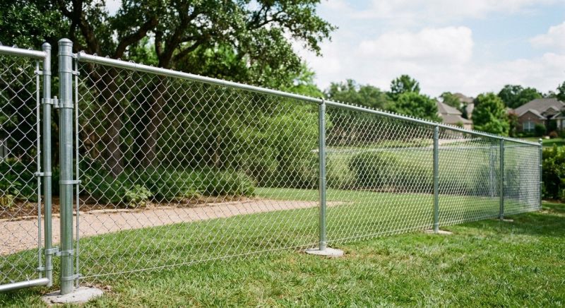 Metal Mesh Fence Installation in Pearland, TX