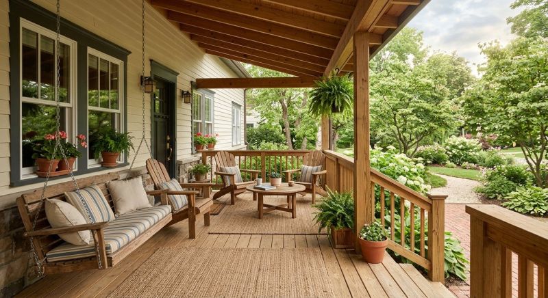 Porch Construction in Redmond, WA