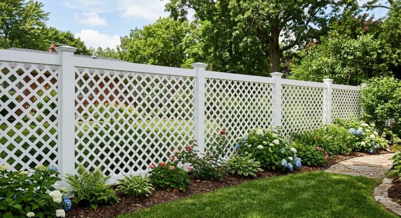 Pvc Lattice Fence Installation in Grand Rapids, MI