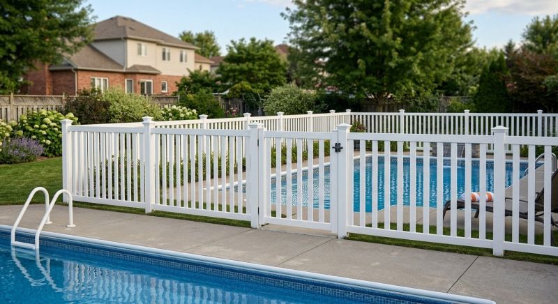 Pvc Pool Fence Installation in Grand Rapids, MI