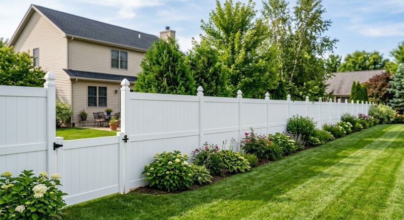 Pvc Privacy Fence Installation in Grand Rapids, MI