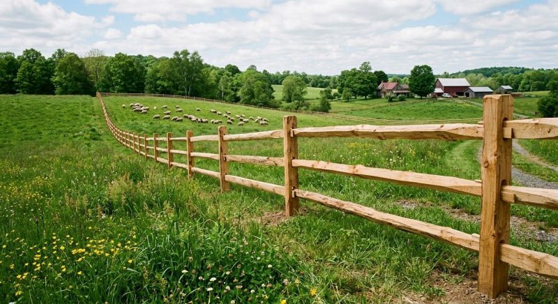 Rail Fence Construction in Sacramento, CA