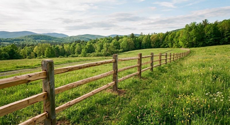 Rail Fence Replacement in Roseville, CA