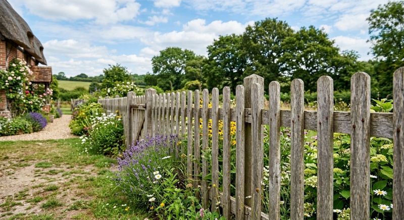 Rustic Fence Installation in Sacramento, CA