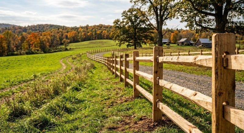 Split Rail Fence Installation in Sacramento, CA