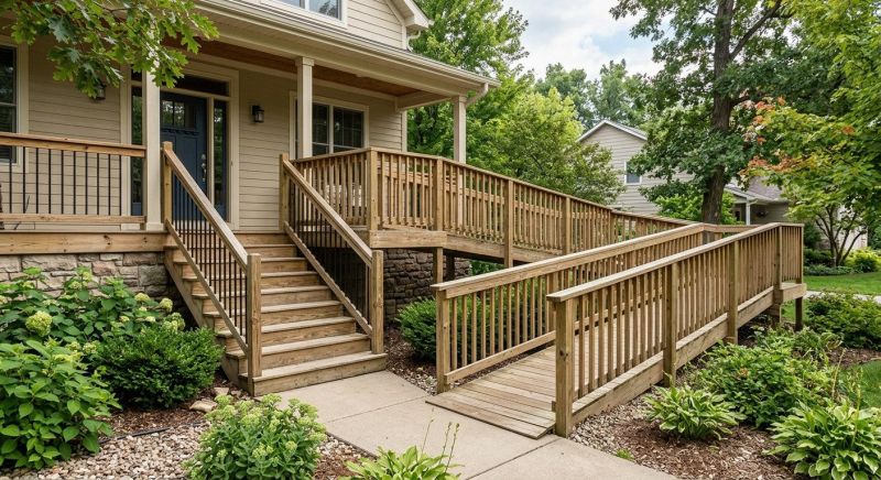 Stair Ramp Construction in Wilmington, NC