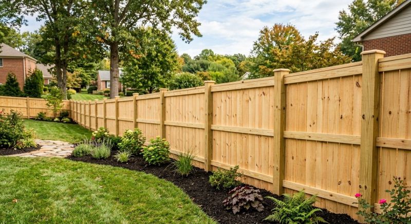 Timber Fence Installation in Sacramento, CA