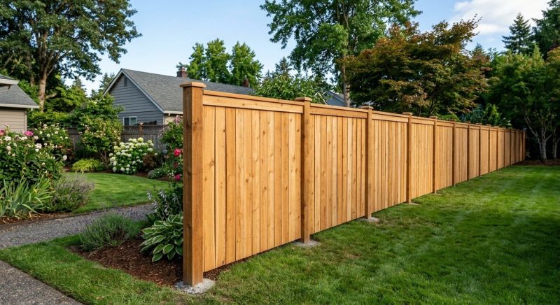 Timber Fence Installation in Sacramento, CA