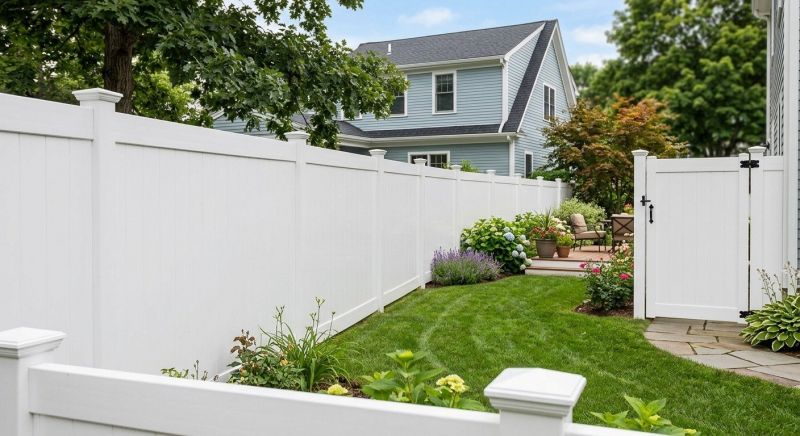 Vinyl Fence Replacement in Pearland, TX