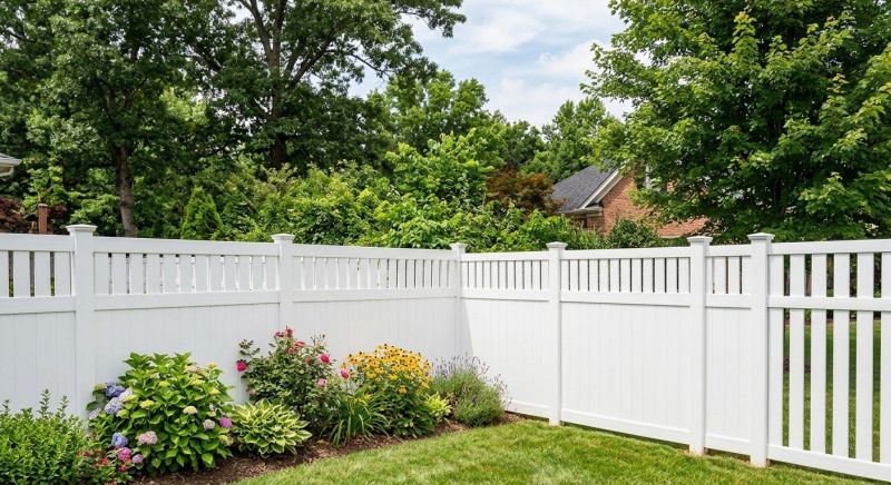 Vinyl Fence Replacement in Alpharetta, GA