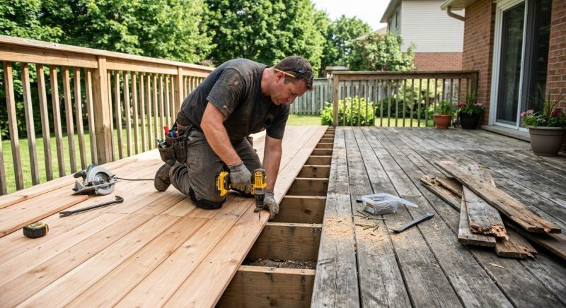Wood Deck Repair in Seattle, WA