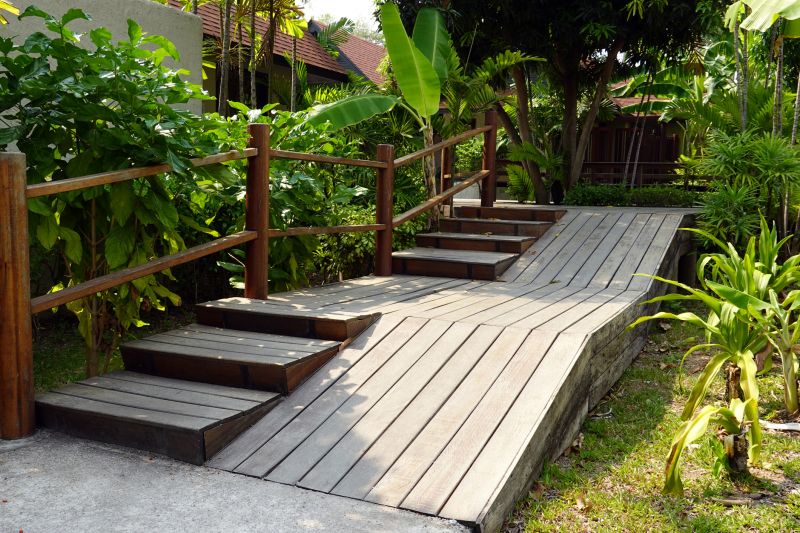 Wood Ramp Installation in Wilmington, NC