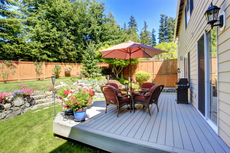Wooden Patio Installation in Boston, MA