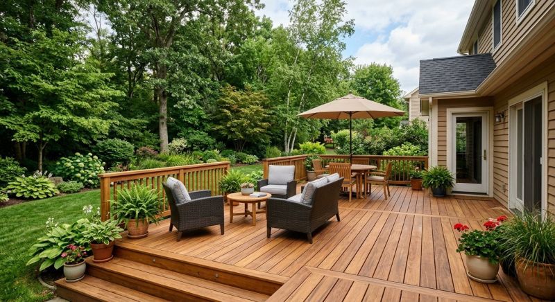 Wooden Patio Installation in Seattle, WA